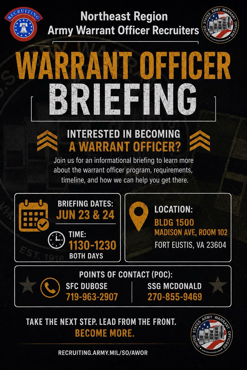 Army Warrant Officer Briefing_June 2026